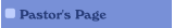Pastor's Page